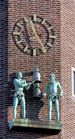 Haus Neuerburg in Köln, Turmdetail, 2010