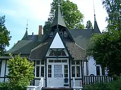 Villa in Holzbauweise (gefertigt durch Wolgaster Holzbau)
