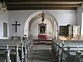 Blick ins Kirchenschiff