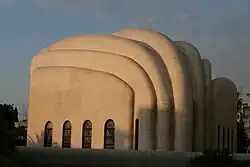 Noch unverstellte Ansicht von Südwesten vor Häusern am Rechov Ben Saruq, 2009