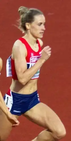 Hedda Hynne Rang fünf in 1:59,88&nbsp;min