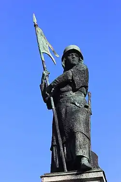 Brunnenfigur von Gustav Siber, 1910