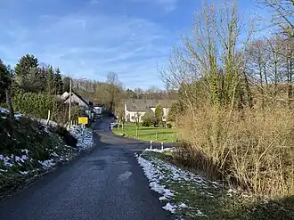 Ortsausgang Stoppenbach/Ortseingang Heibach
