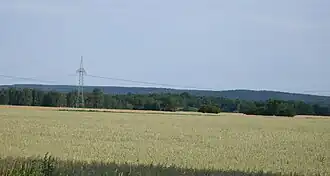 Die Heidehöhe von Norden gesehen