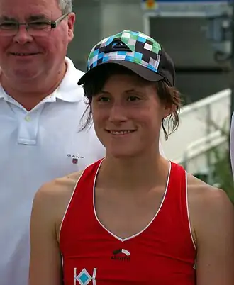 Lena Berlinger beim HeidelbergMan, 2015