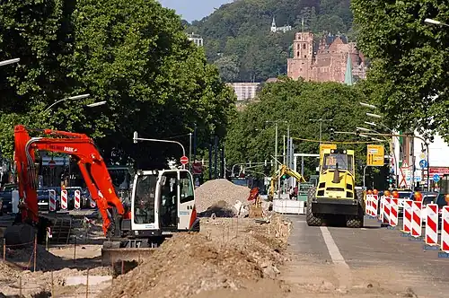 Umbau der Kurfürsten-Anlage Ost (Juli 2015)