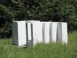 Schattenlabyrinth im Skulpturenpark Heidelberg (2001)