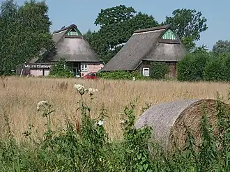 Ensemble "Green Gables" Scheune von 1670