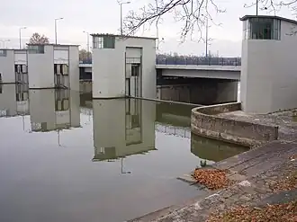 Neckarstaustufe Heilbronn, 1929