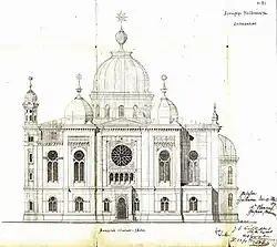 Südliche Seitenansicht