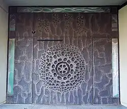 Linke Tür der Heilig-Geist-Kirche