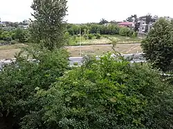 Blick auf die frühere Altstadt von Heiligenbeil (Richtung Markt/Rathaus)