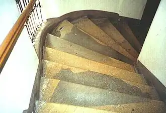 Barocke Stiege im Prälatenhof Kaiserstein