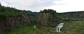 Blick in den alten Steinbruch