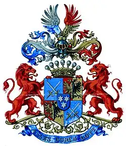 Wappen Freiherr von Heine-Geldern, 1870