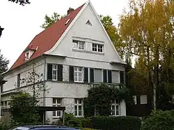 Wohnhaus Schinkelstraße 34 von Gustav Heinemann und Familie bis zu seinem Tod am 7. Juli 1976