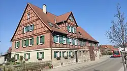 Alte Gebäude im Ortskern