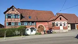 Alte Gebäude im Ortskern