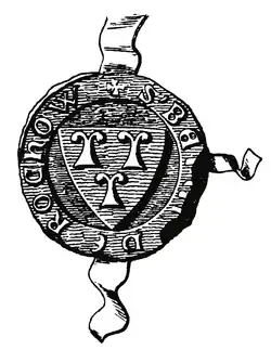 Siegel Heinrich&nbsp;V. von Rochow