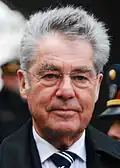 Heinz Fischer 8. Juli 2004&nbsp;– 8.&nbsp;Juli 2016