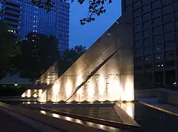 Raumkeile, Granit (1978), Königsallee, Düsseldorf