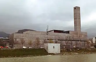 Betriebsgebäude (HKW Mitte) der Salzburg AG