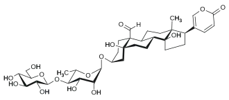 Strukturformel von Hellebrin