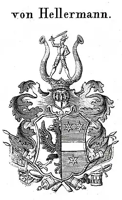 Wappen derer von Hellermann