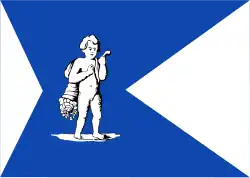 Flagge des Ortes Hengelo