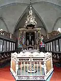 Barocke Ausstattung des gotischen Chores