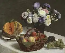 Henri Fantin-Latour: Blumen und Früchte, 1865