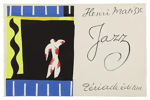 Henri Matisse: Künstlerbuch Jazz, Titelseite, 1947