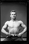 Muskulöser Mann
