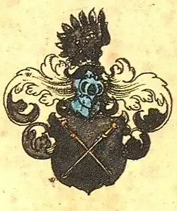 Wappen der älteren Haunolt bzw. Haynolt in Siebmachers Wappenbuch