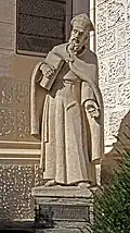 Statue des hl.&nbsp;Hermagoras von Hans Domenig