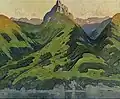 Mürtschen am Walensee, 1922 (165 × 201 cm)