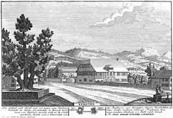 Burg und Unterhaus Kempten in Wetzikon, heute Junkerhaus genannt.