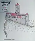 Rekonstruktion der Burg