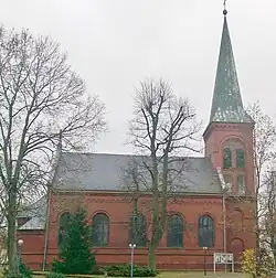 Kirche von Norden gesehen (2014)