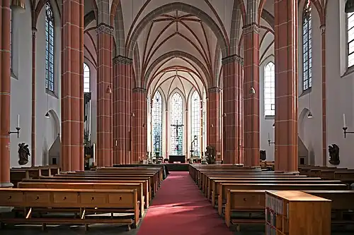 Innenraum nach Osten