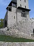 Einstieg in den Herzbergturm