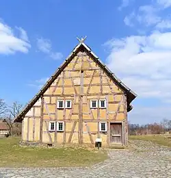 Einhaus aus Mademühlen im Hessenpark