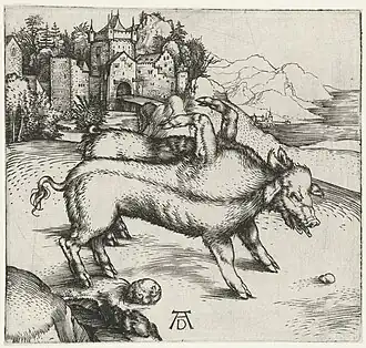 Die wunderbare Sau von Landser (Albrecht Dürer)