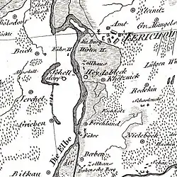 historische Karte 1813