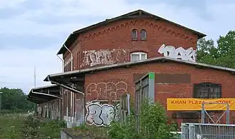 Schuppen des ehemaligen Güterbahnhofs