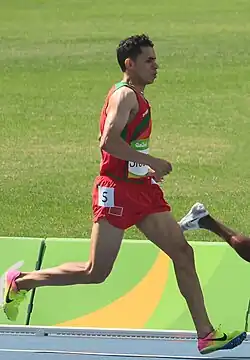 Hicham Sigueni Rang elf in 8:44,74&nbsp;min