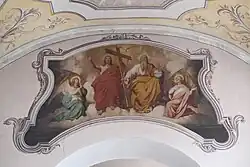 Heilige Dreifaltigkeit am Chorbogen