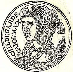 Bildnis der Hildegard, 1553