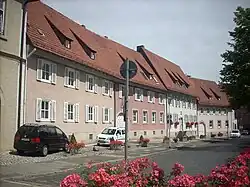 Nordbebauung entlang dem alten Verlauf des Hellwegs