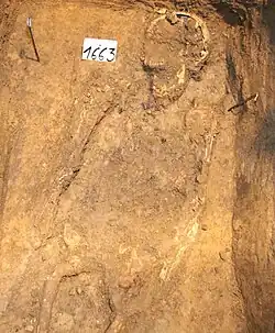 Grabfund aus der Zeit um&nbsp;800